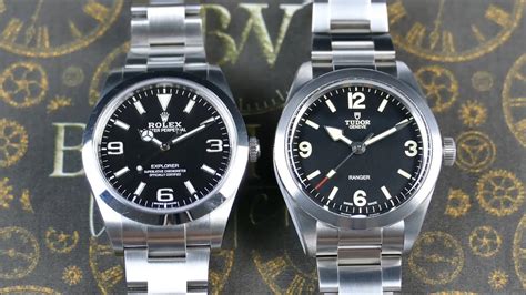 rolex explorer vs tudor ranger.